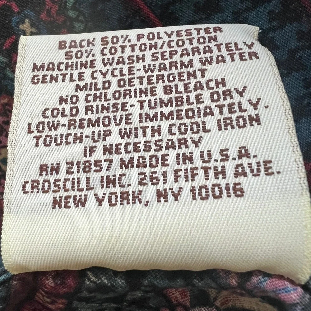 Croscill Home Fashions Paisley Houndstooth 70